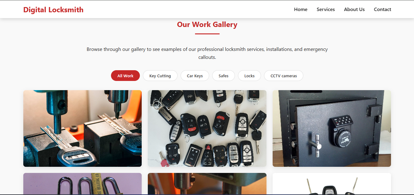locksmith website design